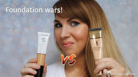 lancome vs ysl|lancome foundation reviews uk.